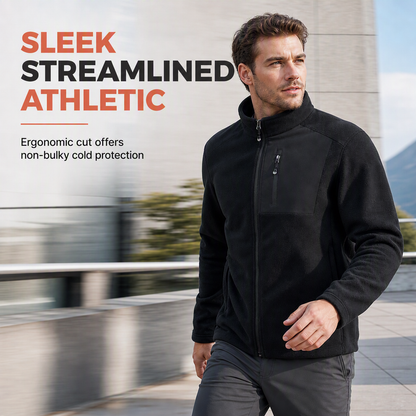 Men's Casual Warm Zip Up Jacket