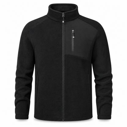 Men's Casual Warm Zip Up Jacket