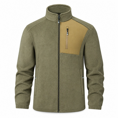 Men's Casual Warm Zip Up Jacket