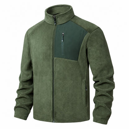 Men's Casual Warm Zip Up Jacket