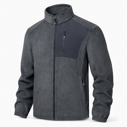 Men's Casual Warm Zip Up Jacket