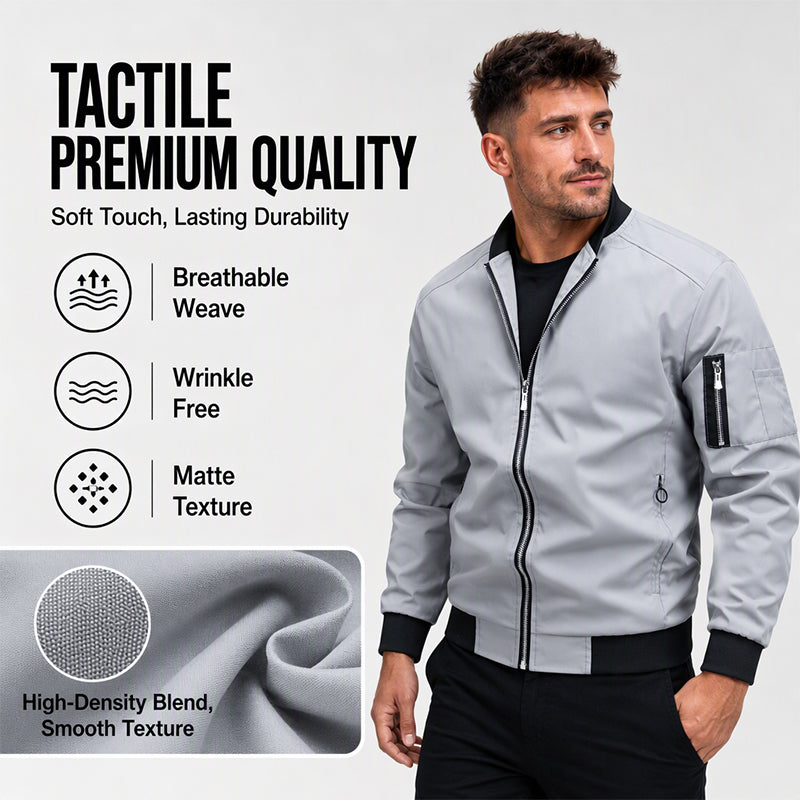 Men's Outdoor Casual Bomber Jacket