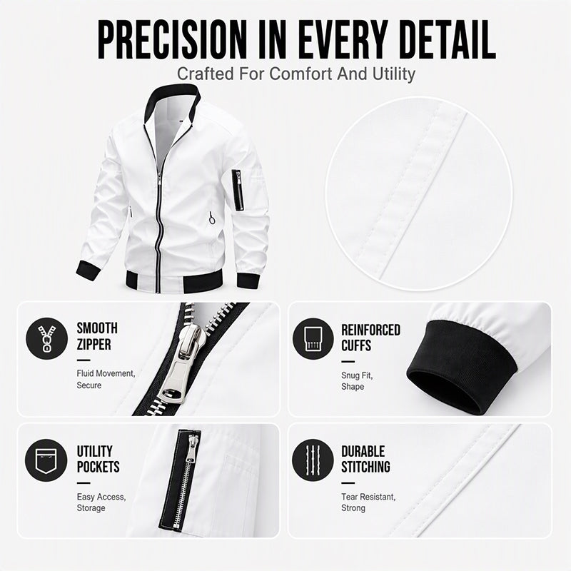 Men's Outdoor Casual Bomber Jacket