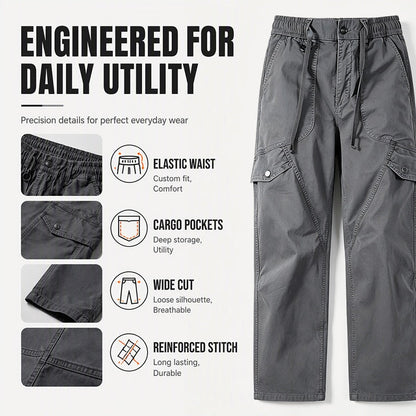 Men's Vintage Loose-Fit Cargo Pants