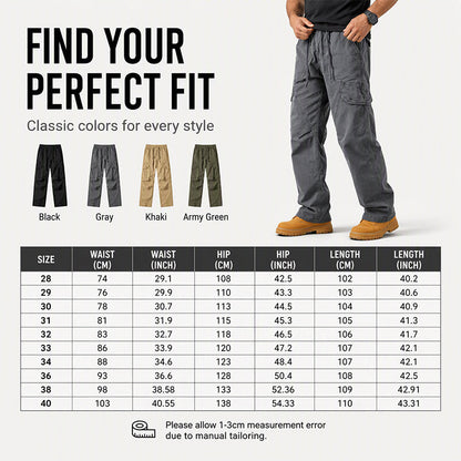 Men's Vintage Loose-Fit Cargo Pants