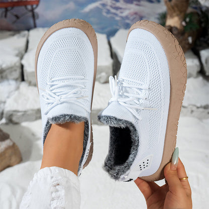 Women's Casual Plush-Lined Winter Shoes