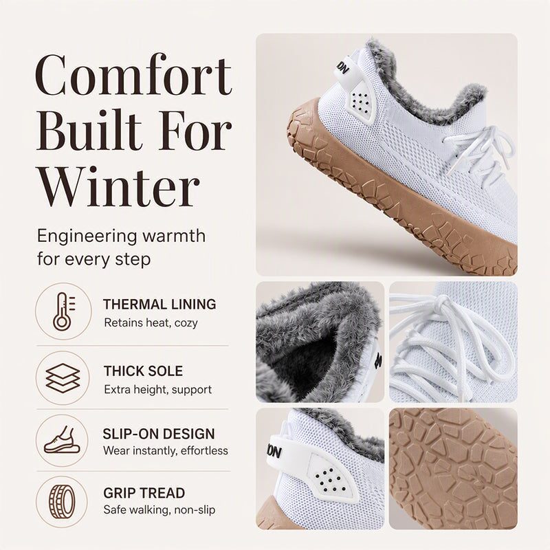 Women's Casual Plush-Lined Winter Shoes