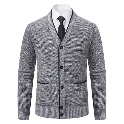 🧶 Men's Knit Cardigan – Classic Buttons & Multiple Colors | Perfect for Layering, Travel & Gatherings, Elevates Any Outfit ✨