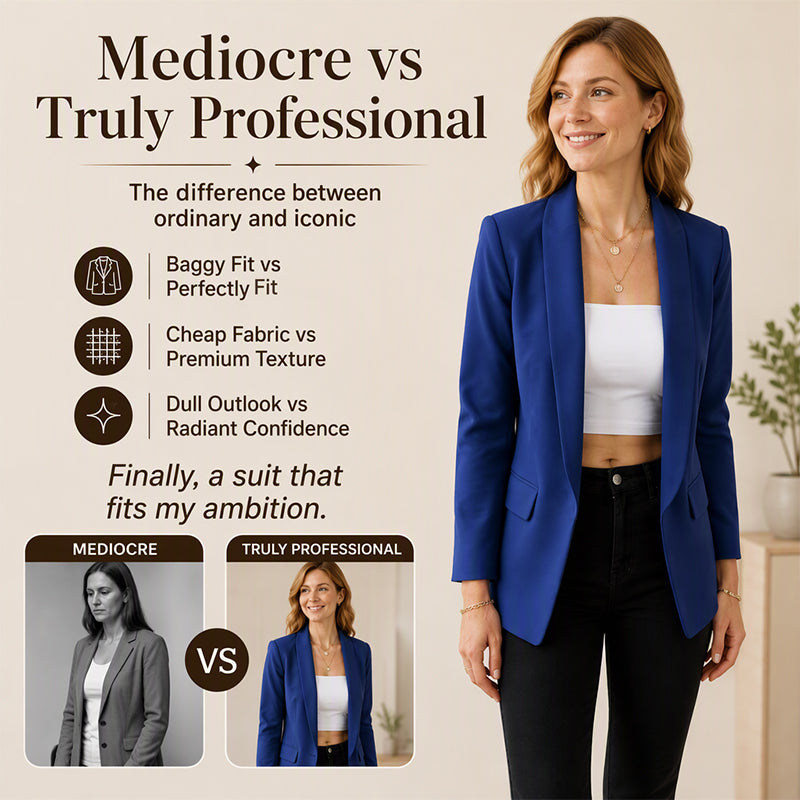Women's Casual Versatile Slim Fit Blazer