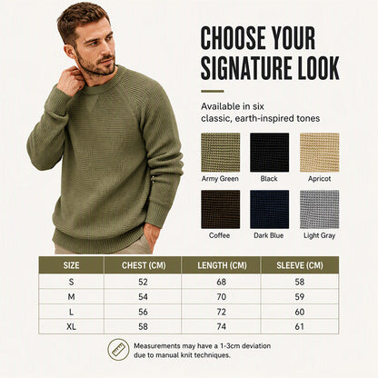 Men's Classic Crewneck Knit Top