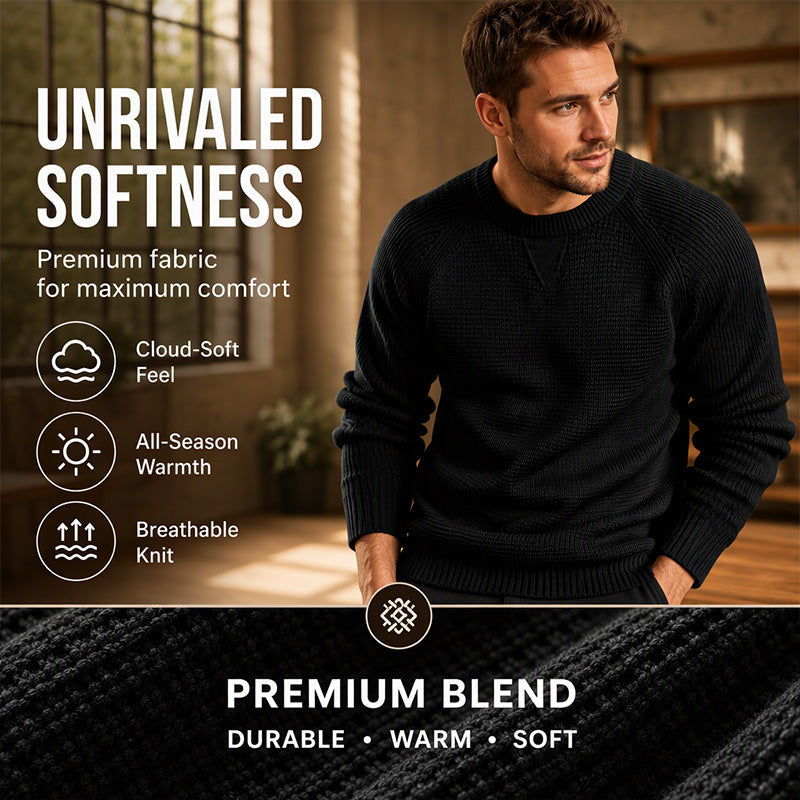 Men's Classic Crewneck Knit Top