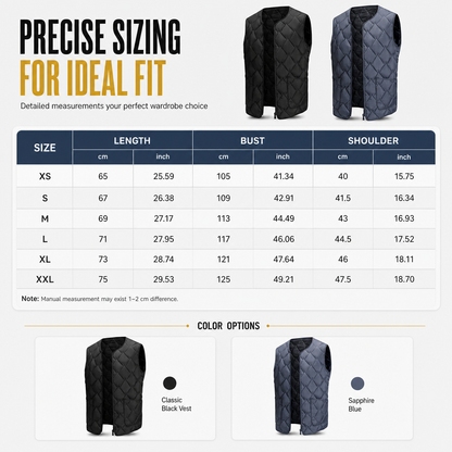 🖤Black Friday Sale:50% OFF🖤 Men's Winter Loose Fit Vest High Street Fashion Minimalist Sleeveless