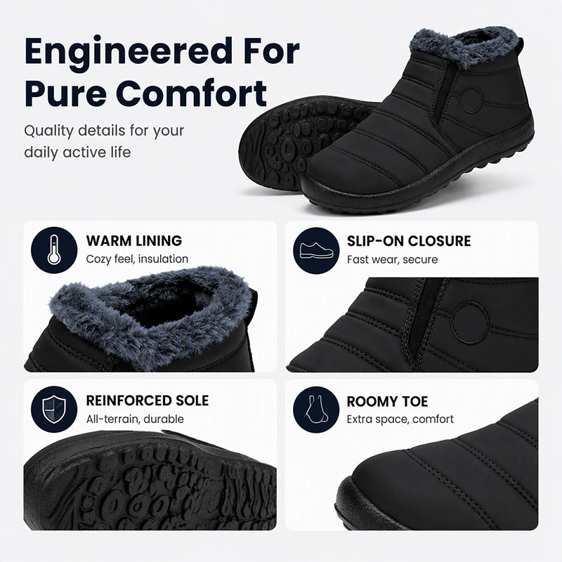 Unisex Winter Warm Non-Slip Waterproof Shoes