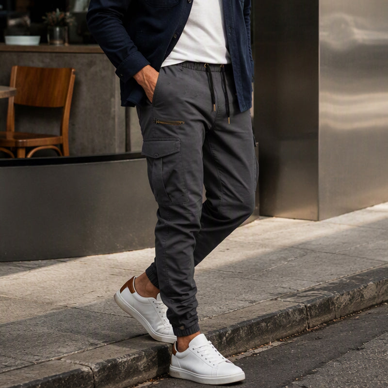 Men's Casual Slim Fit Cargo Pants