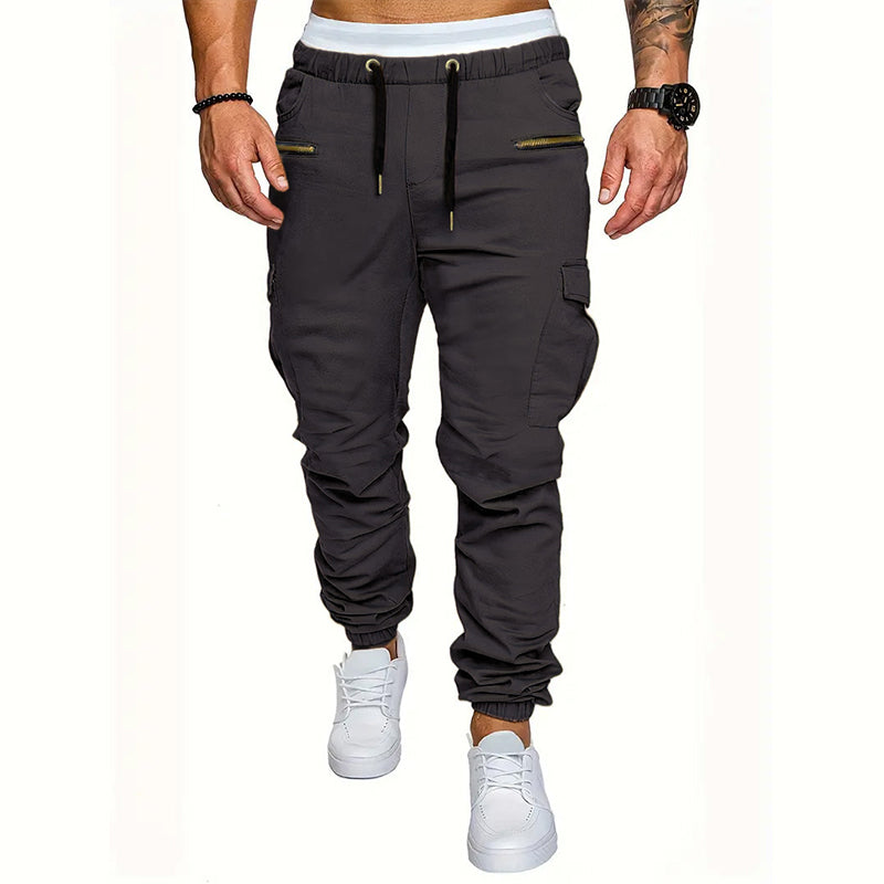 Men's Casual Slim Fit Cargo Pants