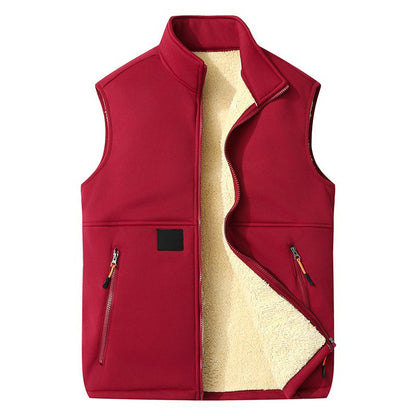 Women's Winter Thermal Stand Collar Vest