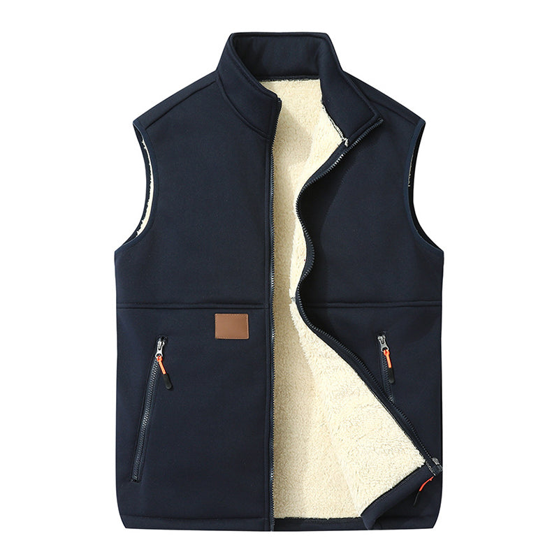 Women's Winter Thermal Stand Collar Vest