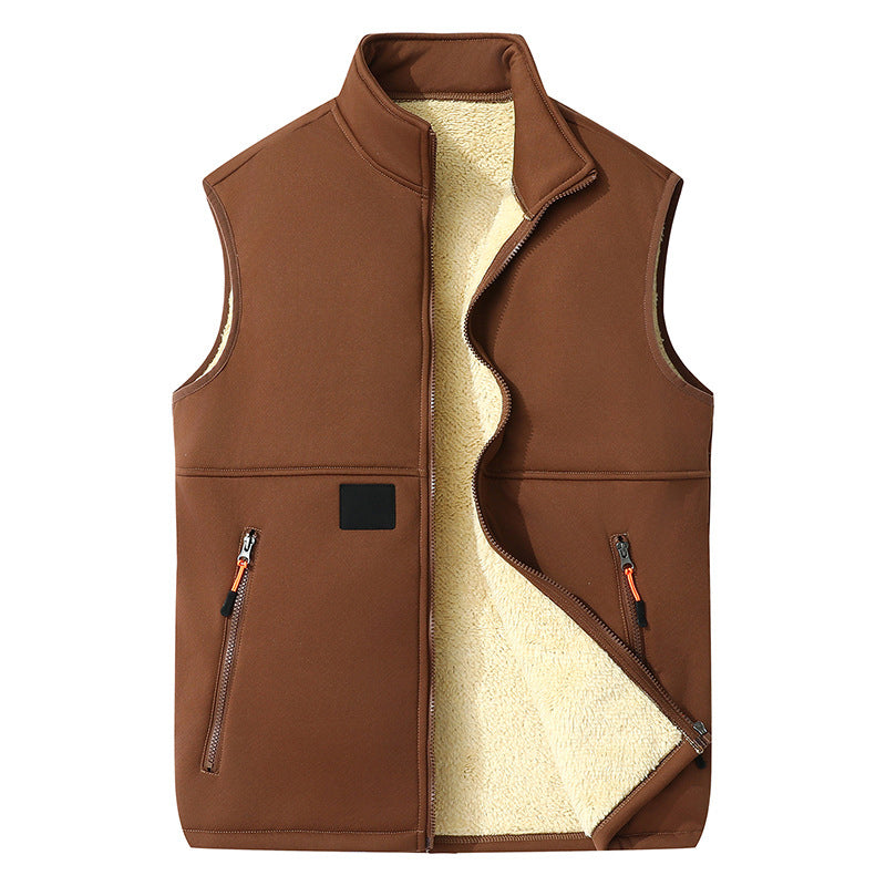 Women's Winter Thermal Stand Collar Vest