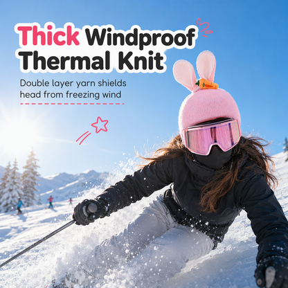 Cute Knitted Cartoon Helmet Cover