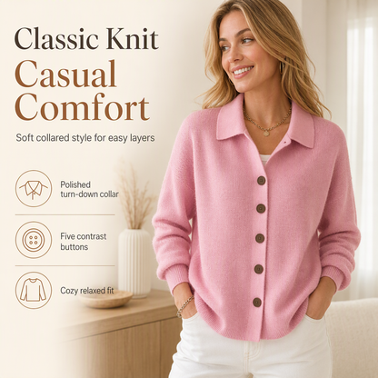 Women's Casual Knit Cardigan Sweater