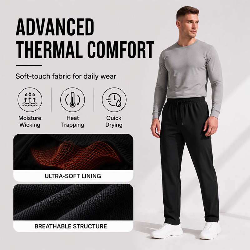 🌬️ Unisex Windproof Quick-Dry Pants | Plush-Lined Warmth – Ideal for Outdoor Adventures & Daily Commute ✨