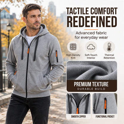 Men's Casual Thermal Hooded Jacket