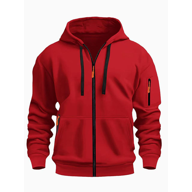 Men's Casual Thermal Hooded Jacket