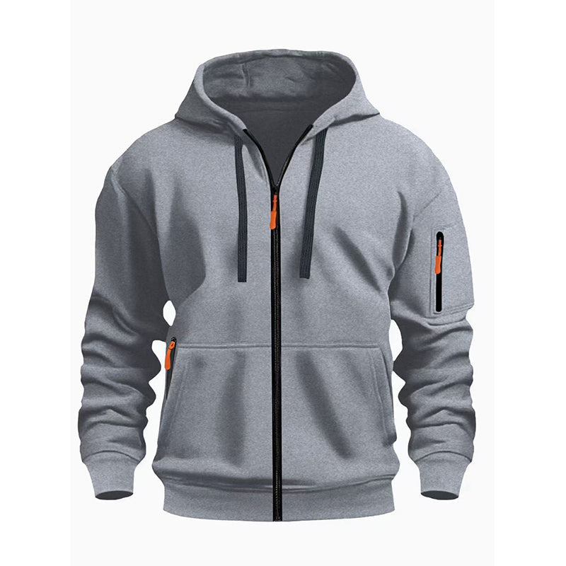 Men's Casual Thermal Hooded Jacket