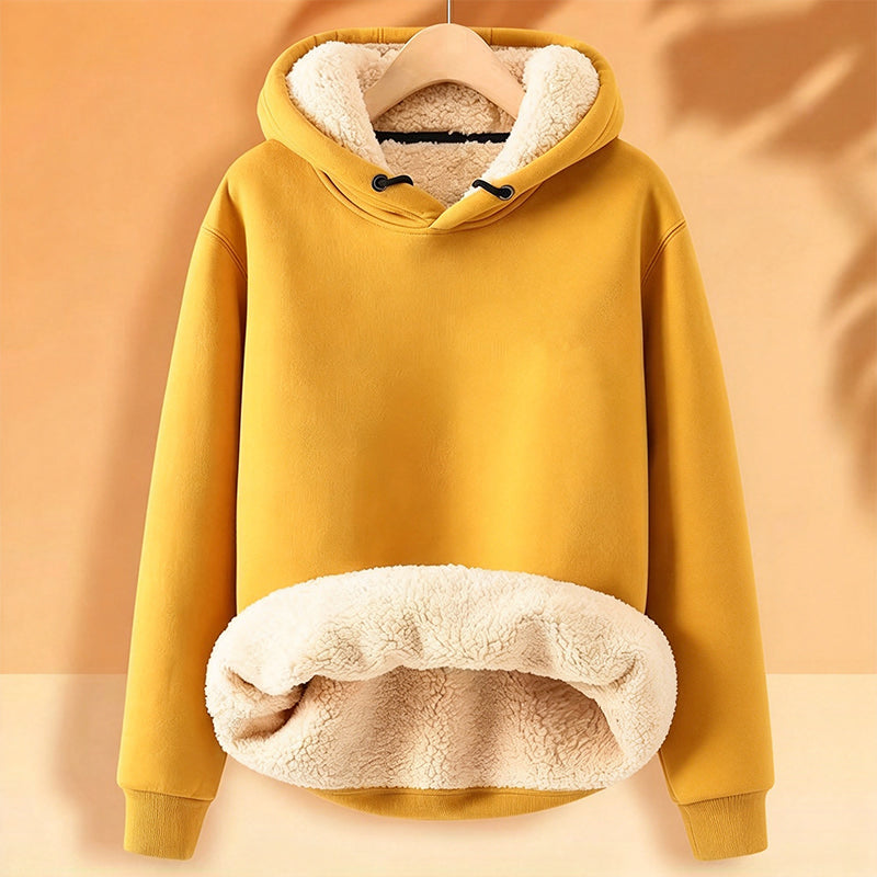Men's Thickened Sherpa-Lined Hoodie