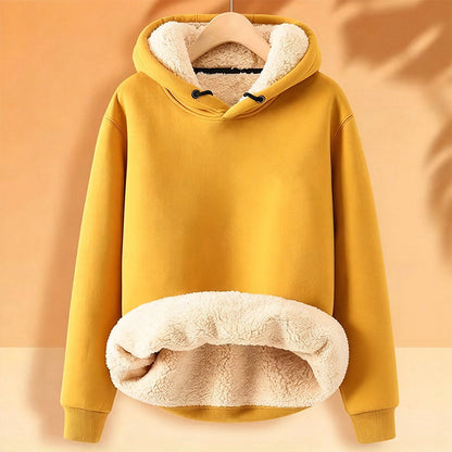 Men's Thickened Sherpa-Lined Hoodie