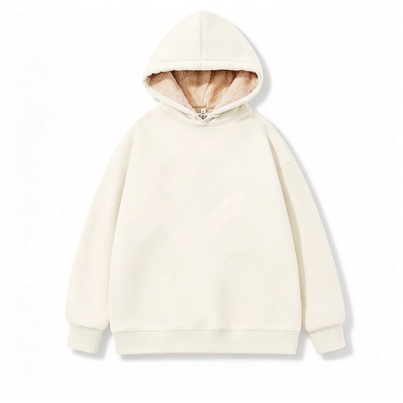 Men's Thickened Sherpa-Lined Hoodie