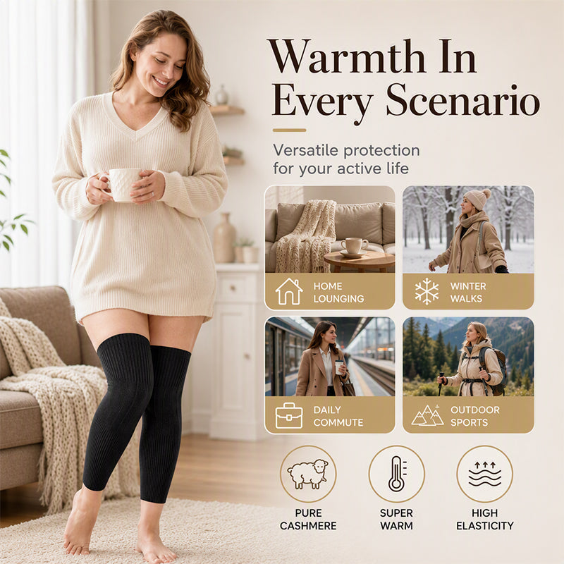 🎉 2026 Sale — Over 25,000 Sold!🥰Unisex Extended Cashmere Knee Warmers