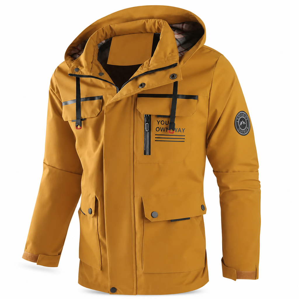 🧥Windproof & Heat-Locked, Outdoor Protection – Men's Casual Warm Parka Jacket ✨