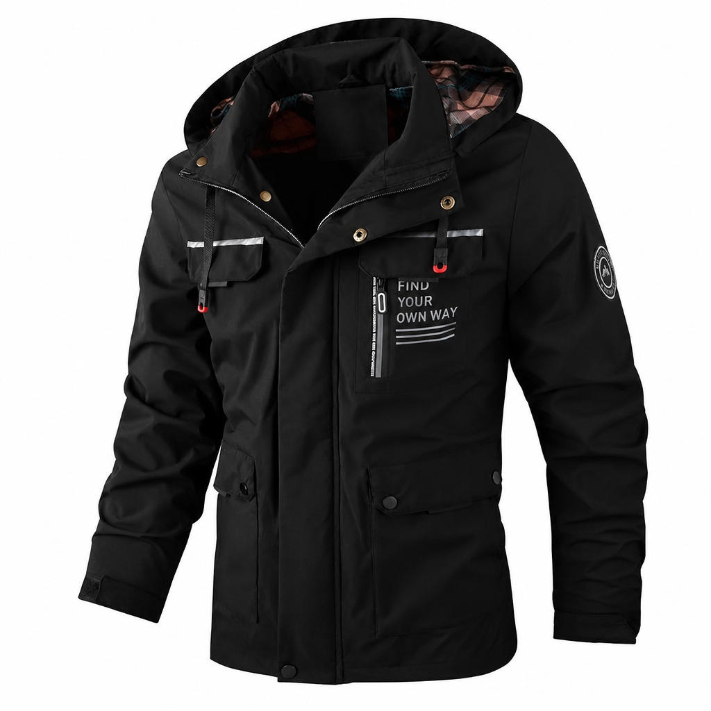 🧥Windproof & Heat-Locked, Outdoor Protection – Men's Casual Warm Parka Jacket ✨