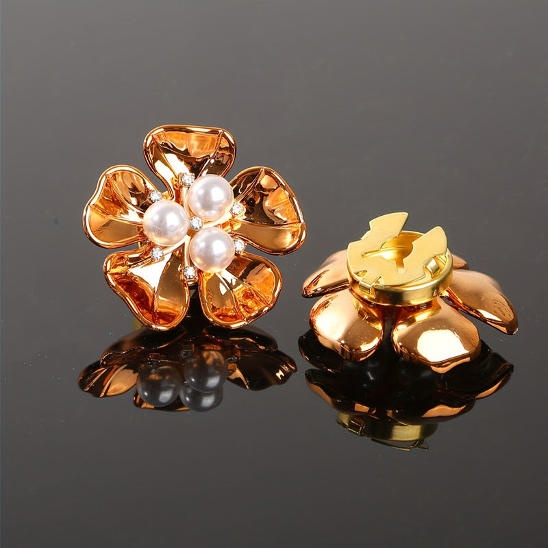 Imitation Pearl Flower Accessories