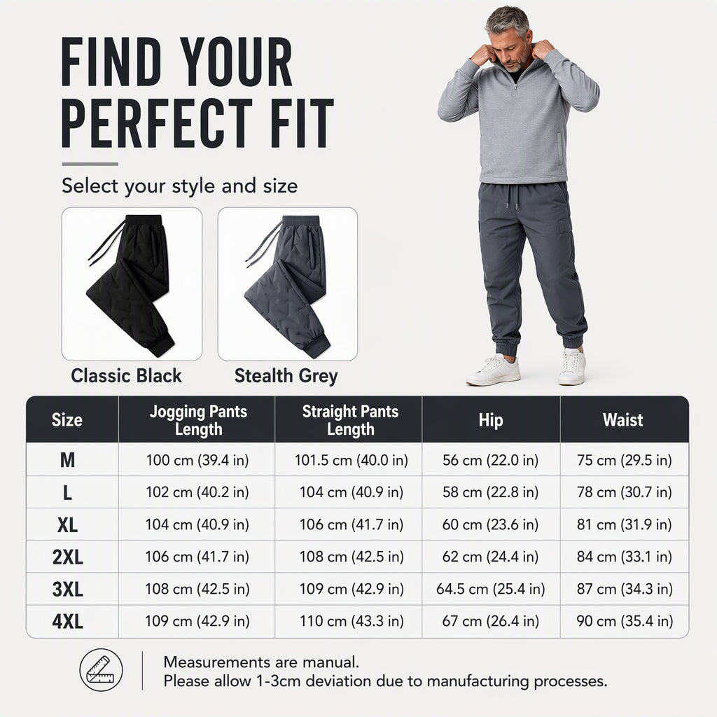 Unisex Winter Outdoor Cozy Thermal Pants