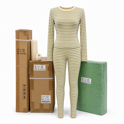 Women's Striped Color Block Crew Neck Long Sleeve Top and Pants Slim Fit Casual Loungewear Workout Set
