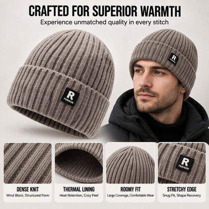 Men's Slouchy Knit Warm Skull Cap