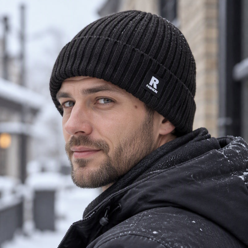 Men's Slouchy Knit Warm Skull Cap