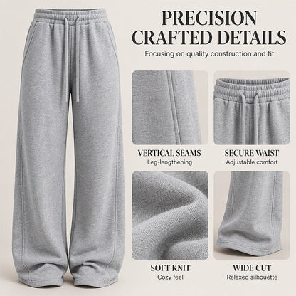 Women's Casual Cozy Wide Leg Sweatpants