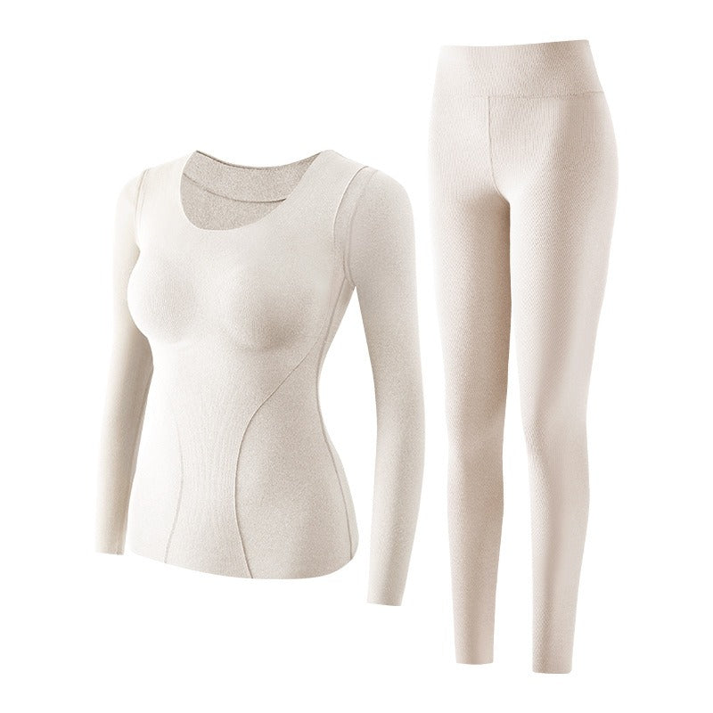 ⏰ Seasonal changeover sale: 50% off – quality at half the price! ✨Women's Seamless Self-Heating Thermal Underwear Set