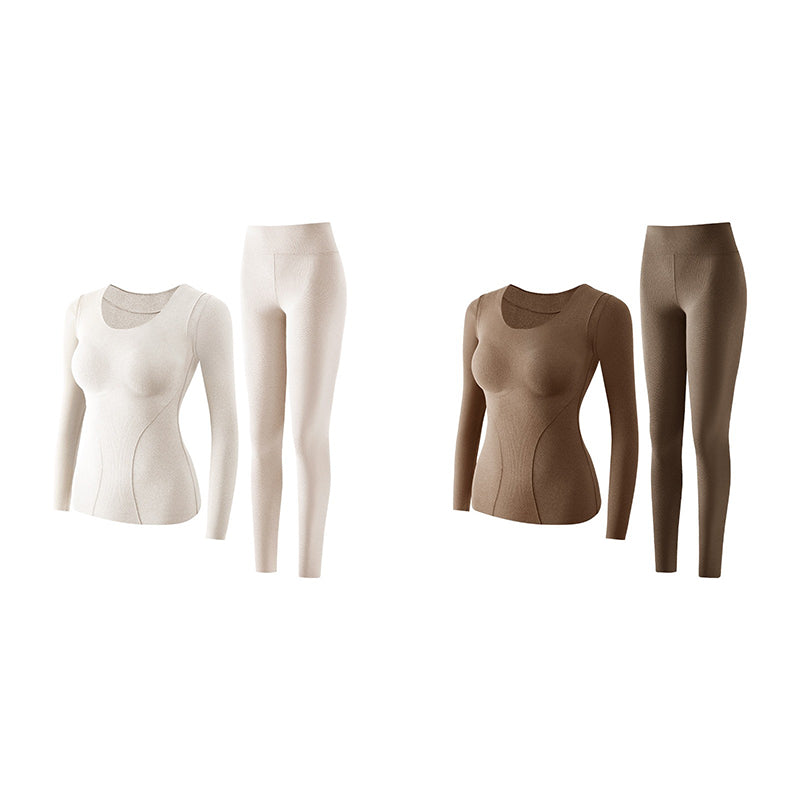 ⏰ Seasonal changeover sale: 50% off – quality at half the price! ✨Women's Seamless Self-Heating Thermal Underwear Set