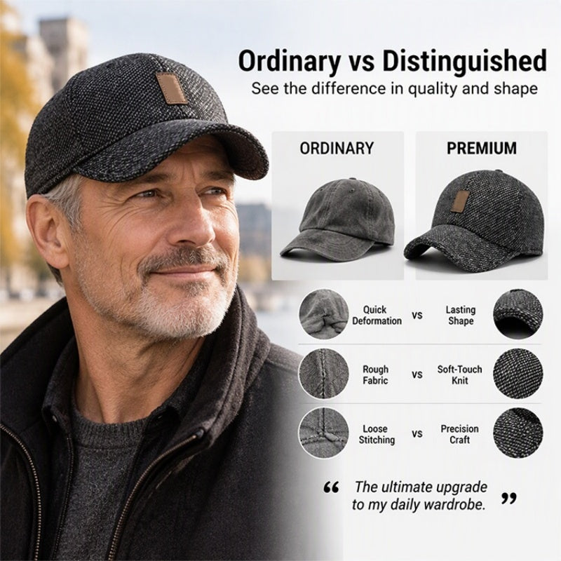 🔥🧢Winter Baseball Cap - Lightweight & Warm, Perfect for Cold Weather Activities ❄️✨