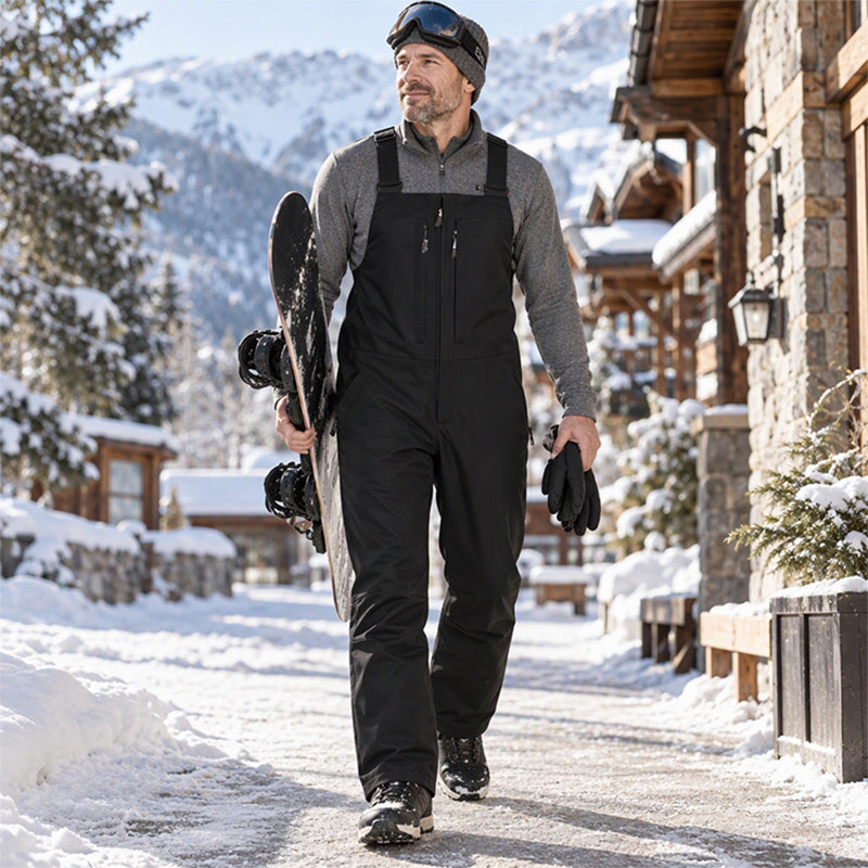 ❄️ Stay Dry, Full-Coverage Snow Protection | Unisex Waterproof Ski Bib Pants