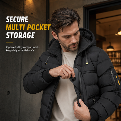 Men's Casual Winter Short Cotton-Padded Warm Insulated Coat⚡𝙁𝙧𝙚𝙚 𝙎𝙝𝙞𝙥𝙥𝙞𝙣𝙜
