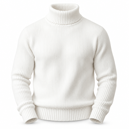 Men's Slim Fit Knit Turtleneck Sweater