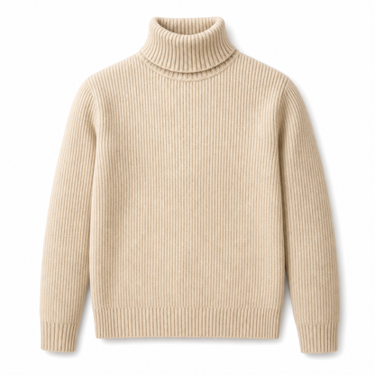 Men's Slim Fit Knit Turtleneck Sweater