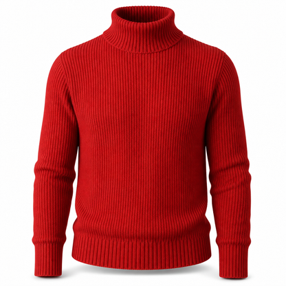 Men's Slim Fit Knit Turtleneck Sweater