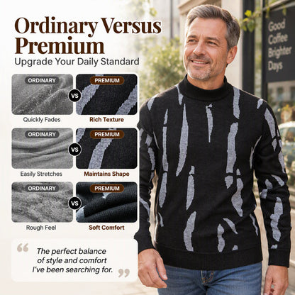 Men's Casual Slim Fit Turtleneck Sweater