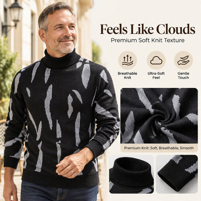 Men's Casual Slim Fit Turtleneck Sweater